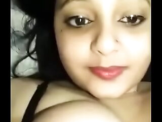 Horny Indian Woman Sucks Own up to Boobs